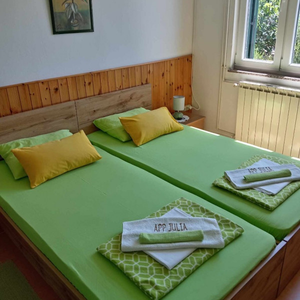 Bedrooms, Smještaj Julia, Apartments Julia near the sea, Martinšćica, Cres island, Croatia Martinšćica