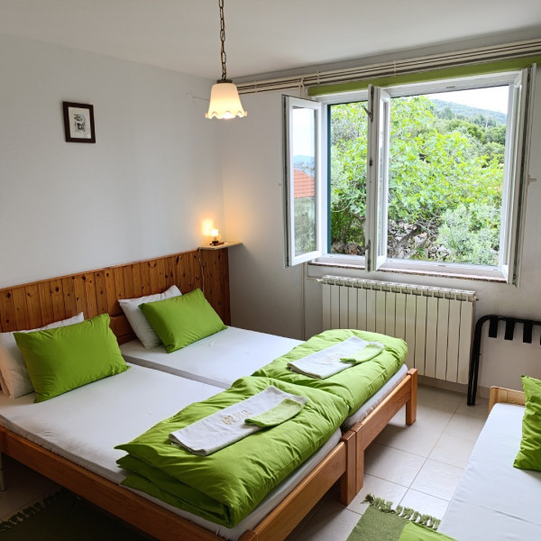 Bedrooms, Smje&scaron;taj Julia, Apartments Julia near the sea, Martin&scaron;ćica, Cres island, Croatia Martin&scaron;ćica